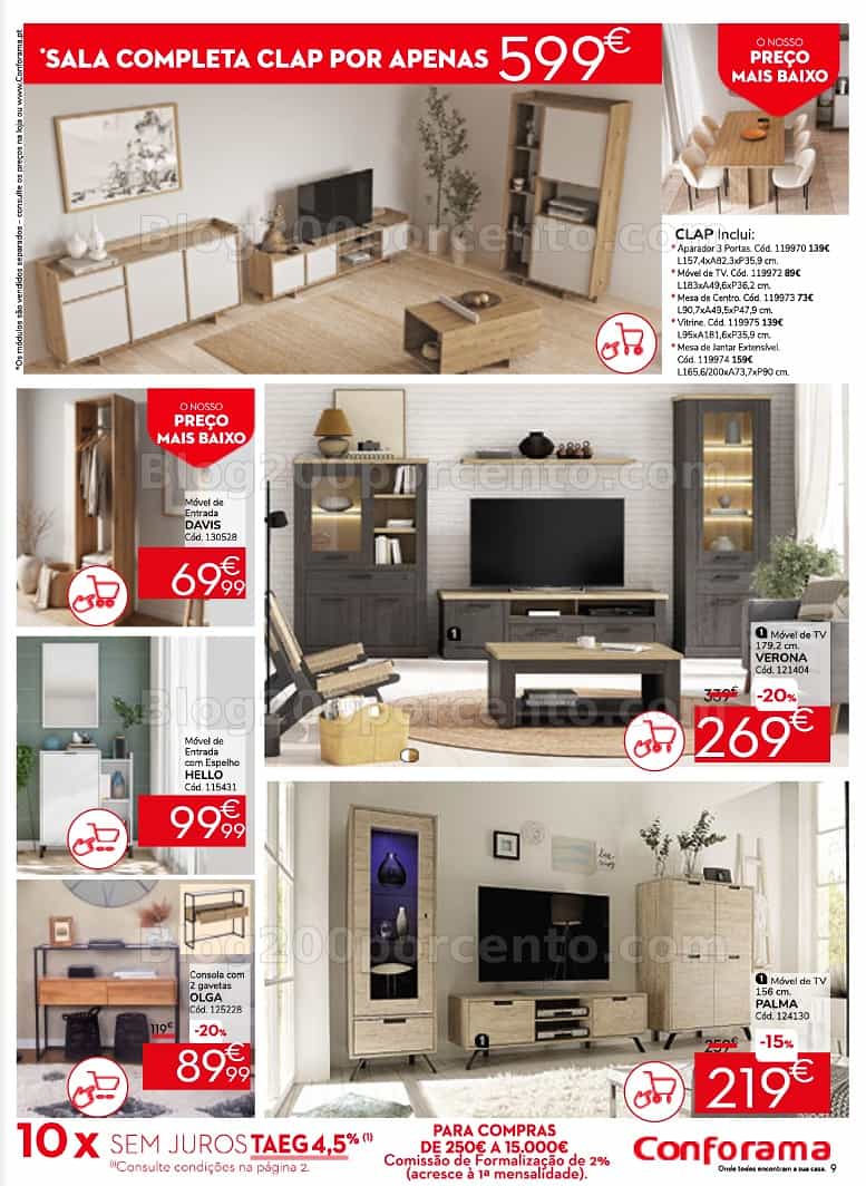 Antevisão Folheto CONFORAMA Promoções de 26 fevereiro a 25 março